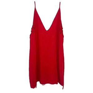 Amanda Uprichard Silk Dress with side ties